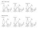 NARBUTAS D-CHAIR tytuoli / neuvottelutuoli